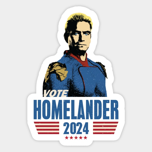 Vote for a Real Hero in 2024 US Election Sticker by Daribo